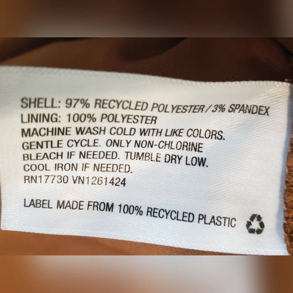 Wild Fable Copper Mini Dress Lined Stretchy Size Small Brand New W/Tags - Picture 7 of 10